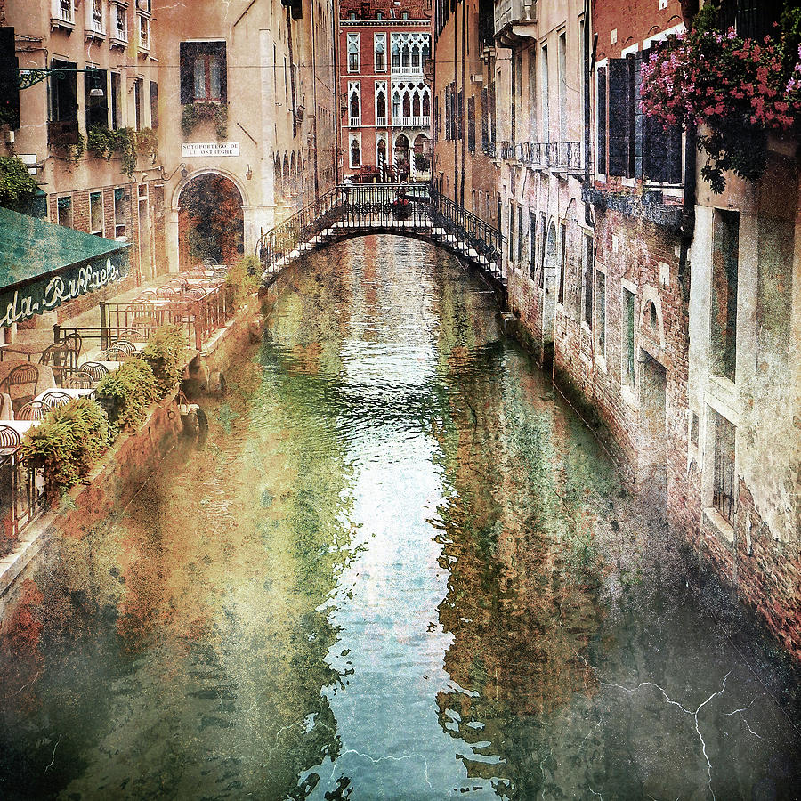 Romantic Venice Photograph by Alan Hausenflock