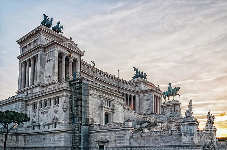 Rome Altare della Patria Photograph by Antony McAulay