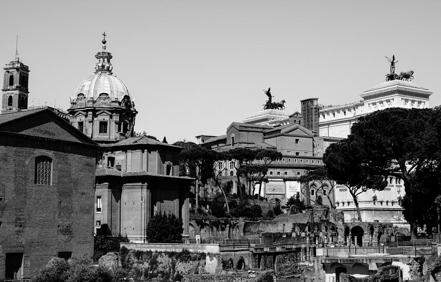 Rome - Details from the Imperial Forums 3 Photograph by AM FineArtPrints