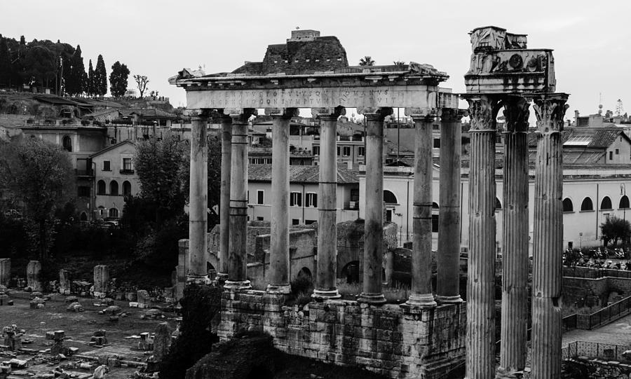 Rome - Details from the Imperial Forums Photograph by AM FineArtPrints