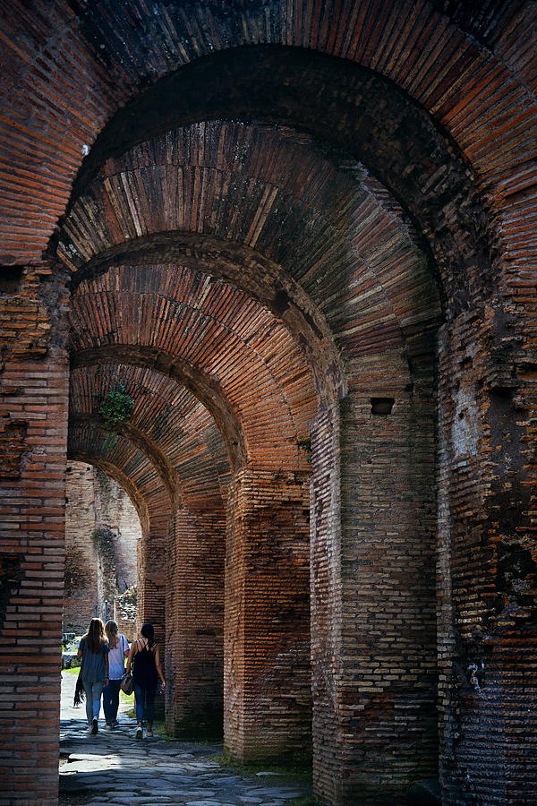 Rome Forum Archway Photograph by Songquan Deng