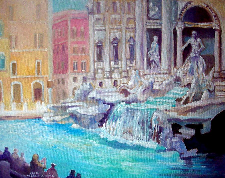 Rome  Italy Painting by Paul Weerasekera