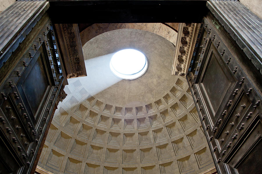 Rome Pantheon, Italy Photograph by Paolo Modena