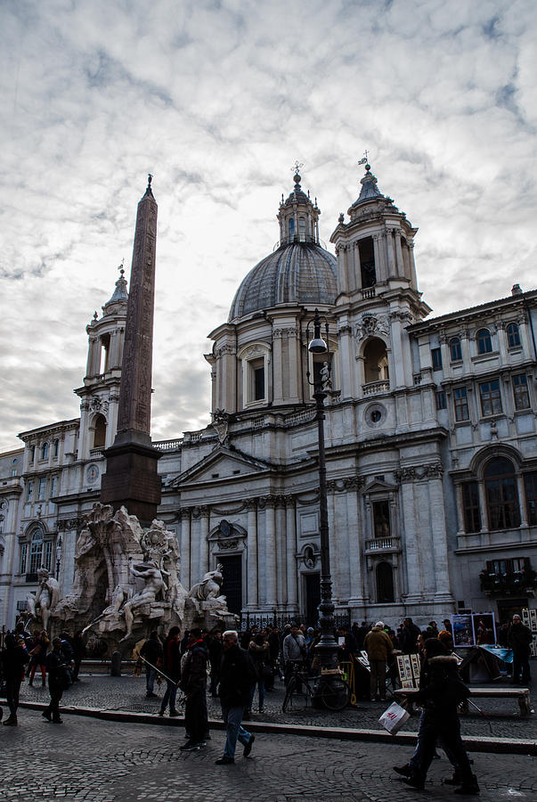 Rome Photograph - Rome - Piazza Navona 2  by AM FineArtPrints