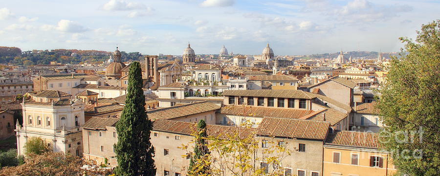 Rome Skyline Photograph by Angela Rath