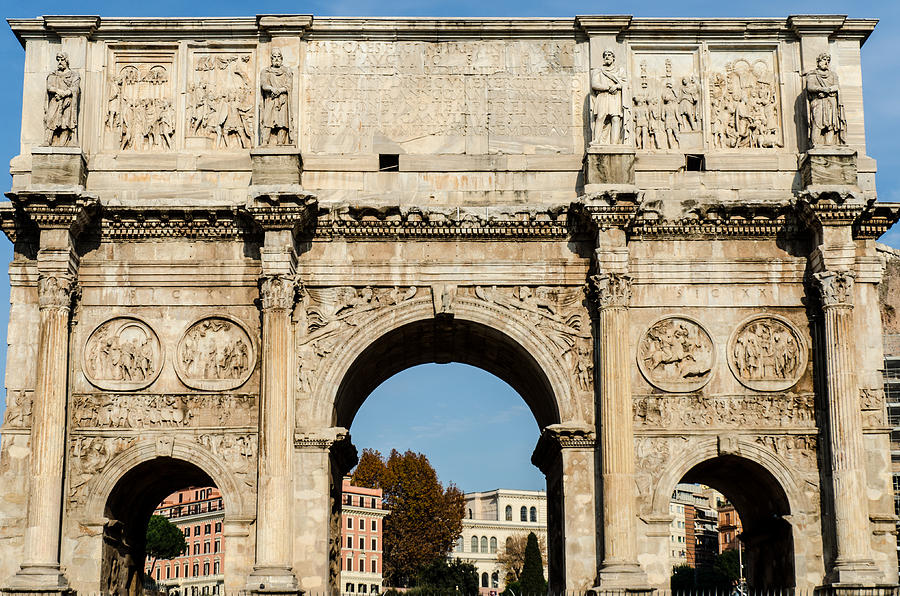 Rome - The Arch of Constantine 3 Photograph by AM FineArtPrints - Fine ...