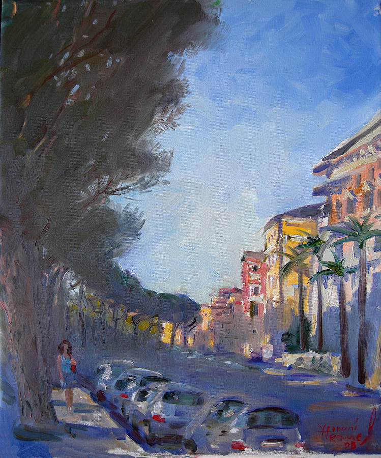 Rome Painting by Ylli Haruni