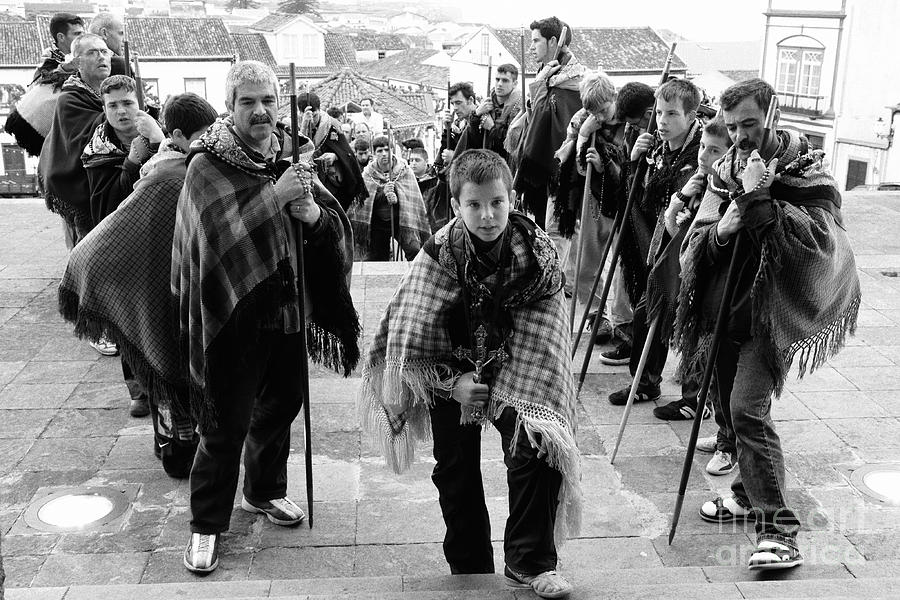 Group Photograph - Romeiros pilgrims by Gaspar Avila