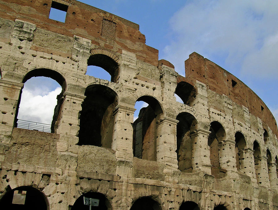 Romes Colosseum Photograph by Sandy Taylor