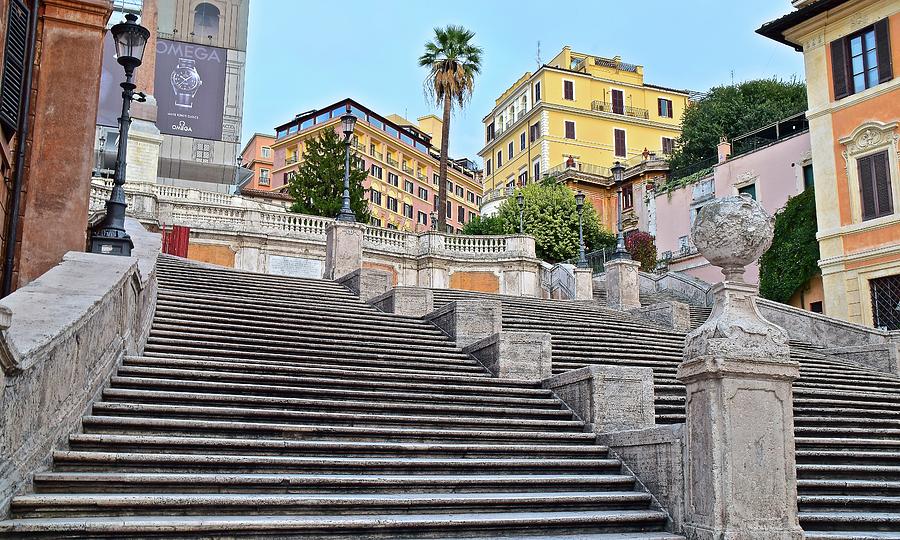 Romes Famous Spanish Steps Photograph by Frozen in Time Fine Art Photography