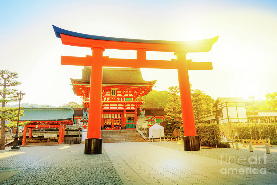 Romon Gate Fushimi Inari Photograph by Benny Marty