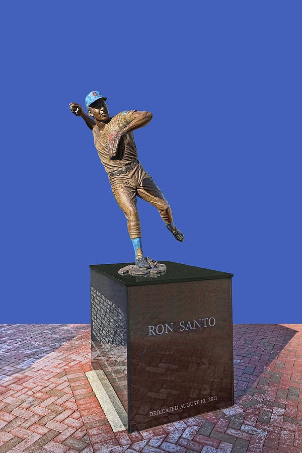 Ron Santo # 5 Photograph by Allen Beatty