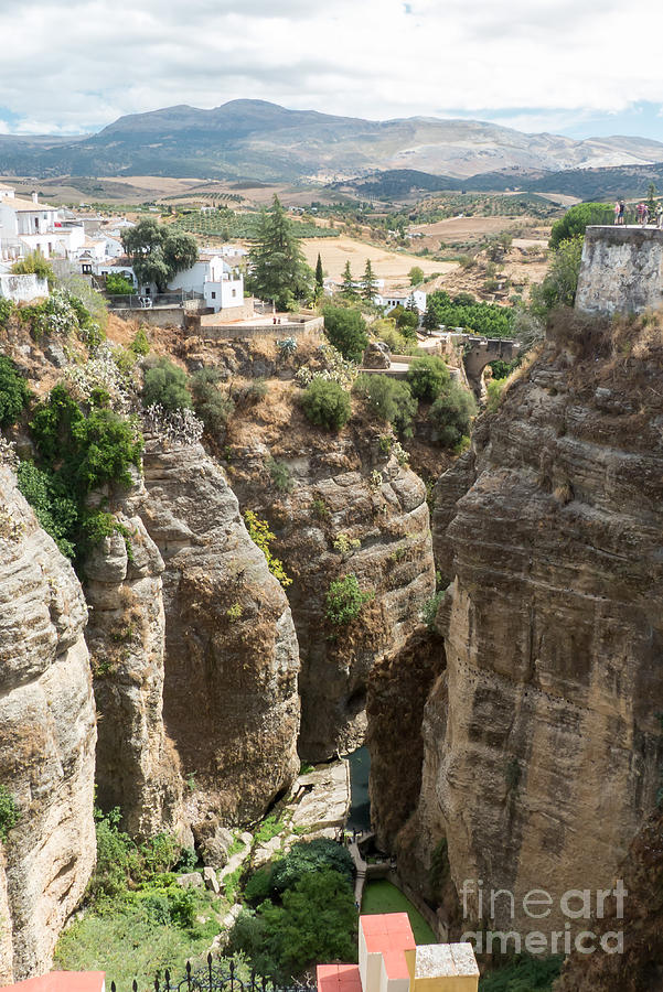 Andalucia Photograph - Ronda and the El Tajo Gorge 4 by Rod Jones
