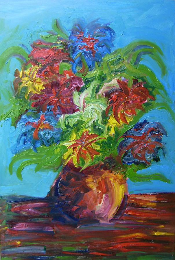 Ronne's Flowers Painting by Helmut Licht - Fine Art America