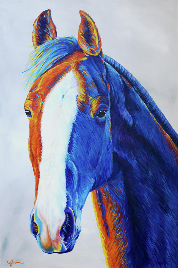 Denver Broncos Painting - Roo by Kylie Fine Art
