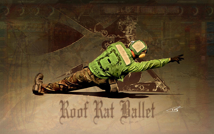 Roof Rat Ballet Digital Art by Peter Van Stigt
