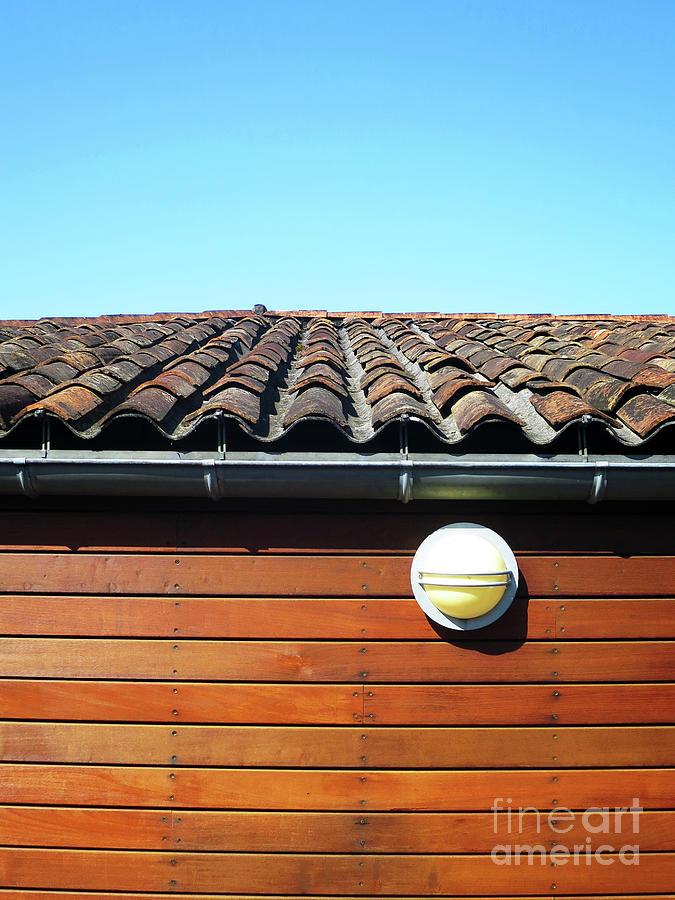 Roofline Ripples Photograph by Rick Locke - Out of the Corner of My Eye