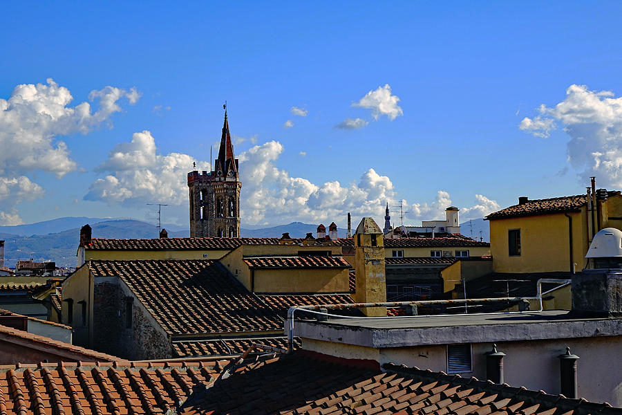 Rooftop Views In Florence Italy Photograph by Rick Rosenshein