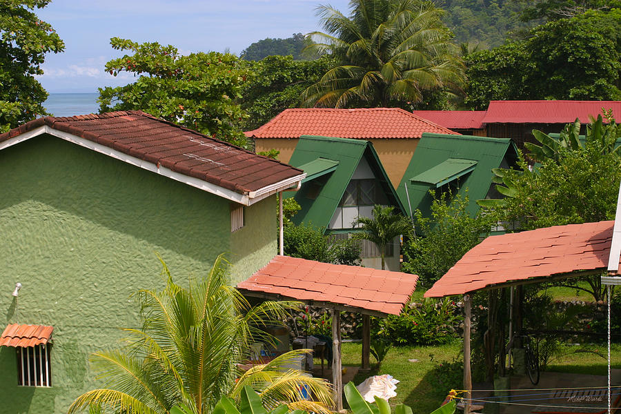 Rooftops Costa Rica Photograph by Michelle Constantine