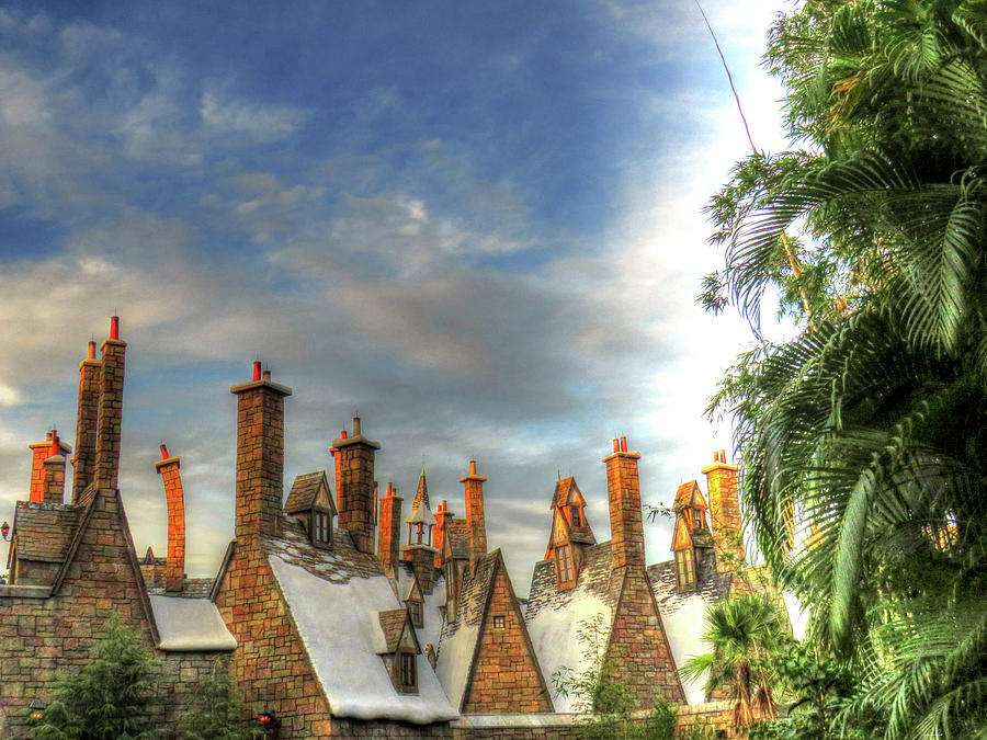 rooftops Hogsmeade Photograph by Tom Prendergast