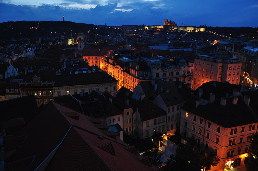 Rooftops in Prague Photograph by Heidi Pix Pixels