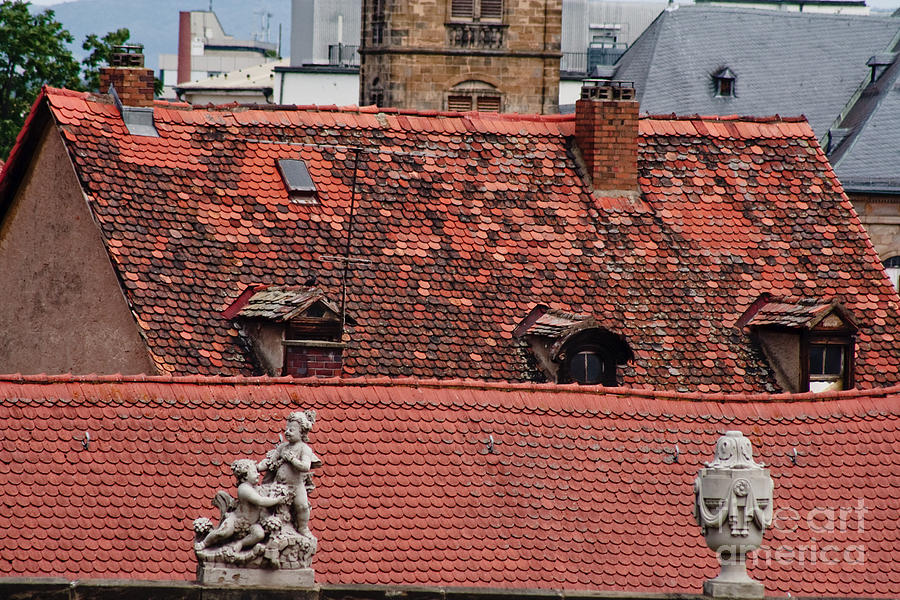 Rooftops of Bamberg II Photograph by Thomas Marchessault