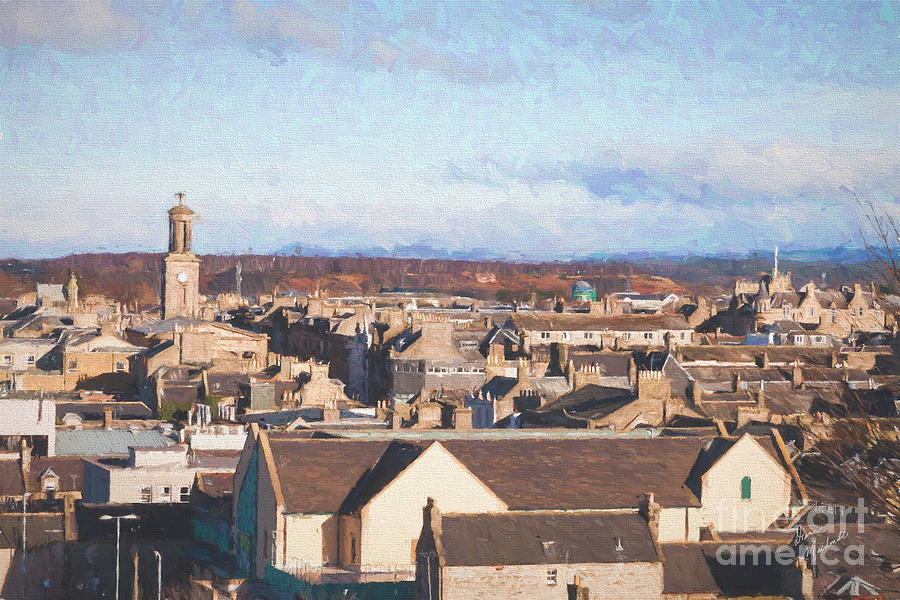 Rooftops Of Elgin Photograph by Diane Macdonald