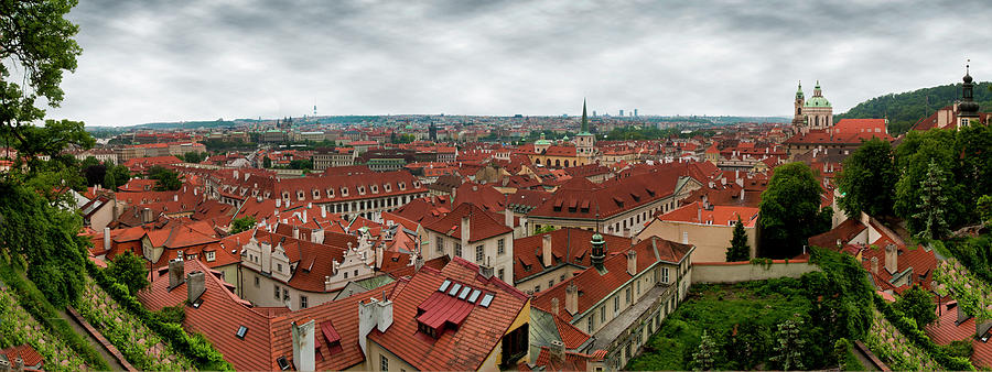 Rooftops of Prague Photograph by Amanda Shields