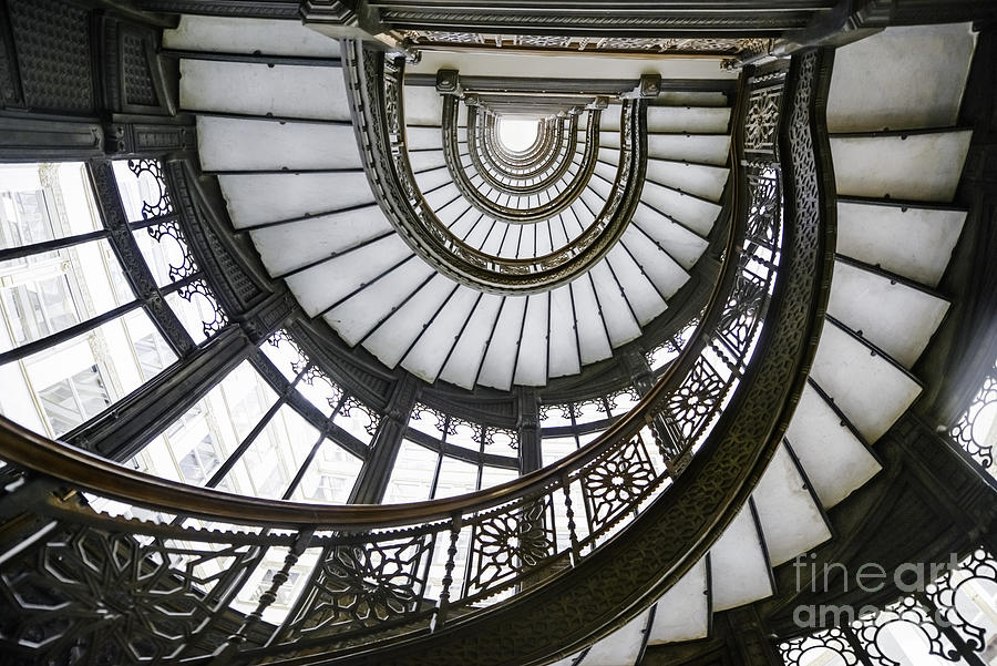 The Rookery Photograph - Rookery Stairway by Stacey Granger