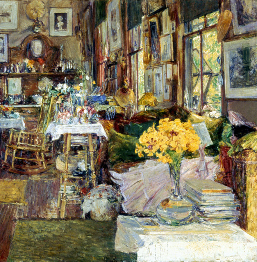 Room Of Flowers, 1894 Photograph by Granger