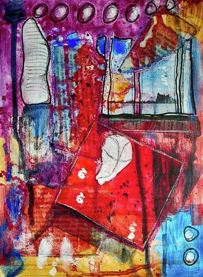 Room with a View Mixed Media by Mimulux Patricia No