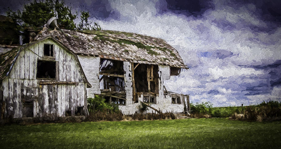 Room With A View Please Textured Photograph by Kathleen Scanlan