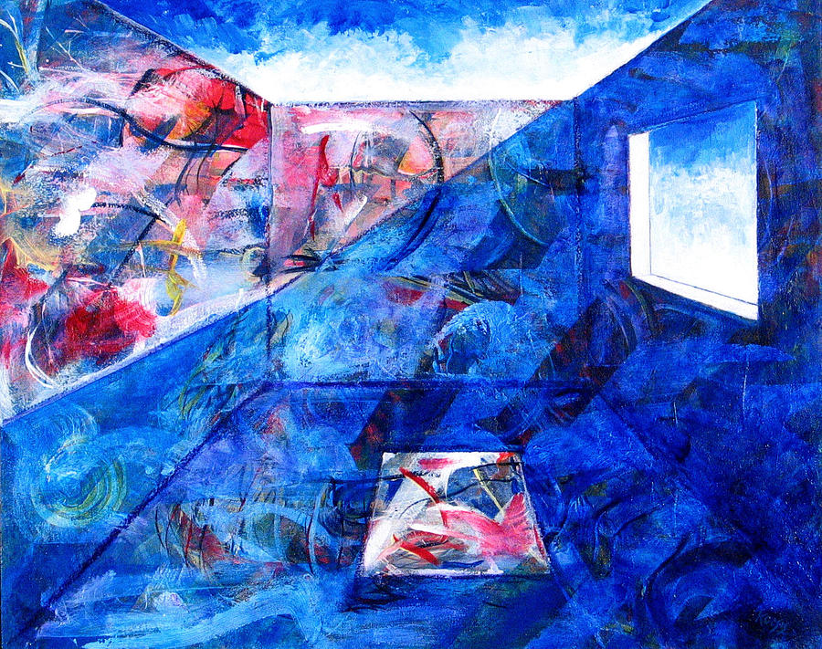 Room Painting - Room With A View by Rollin Kocsis Room Painting - Room With A View by Rollin Kocsis