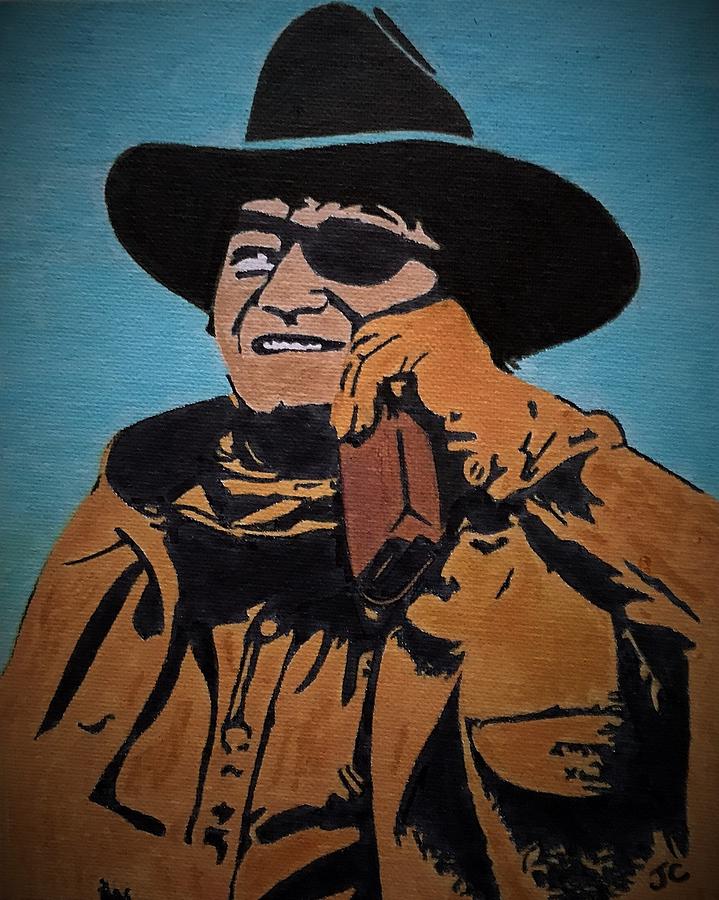John Wayne Painting - John Wayne by John Cunnane