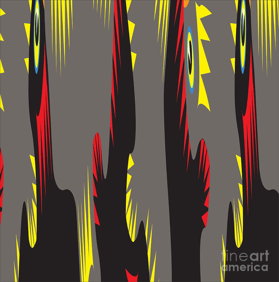 Chicken Digital Art - Rooster Morning Wake Up Call by Heinz G Mielke Chicken Digital Art - Rooster Morning Wake Up Call by Heinz G Mielke