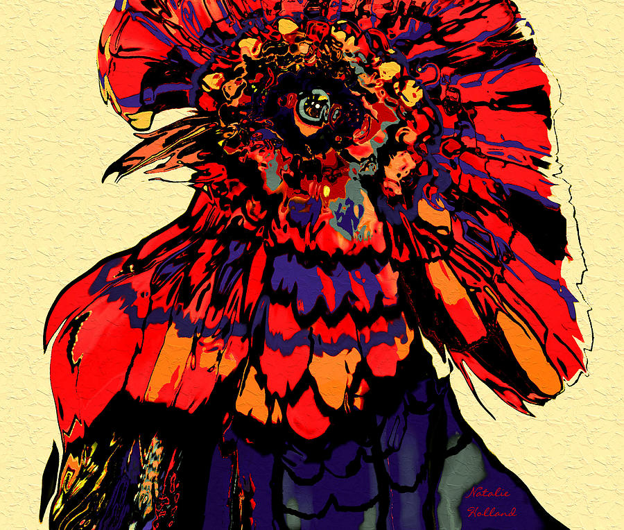 Rooster Mixed Media - Rooster by Natalie Holland