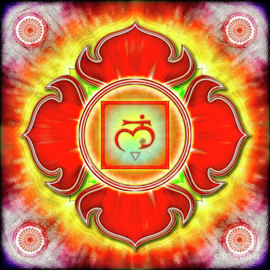 Root Chakra Series 3 Digital Art By Dirk Czarnota