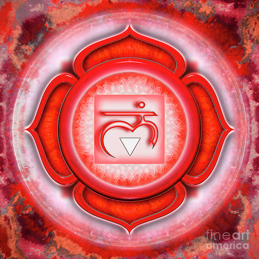 Root Chakra - Series 5 Digital Art by Dirk Czarnota | Fine Art America