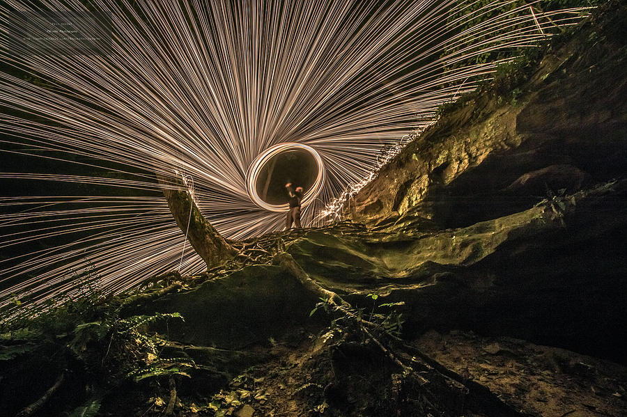 Root Spin Landscape Photograph by Paul Brooks