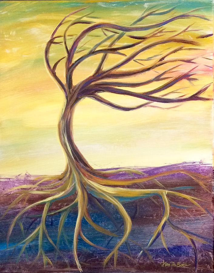 Roots Painting by Lisa DuBois