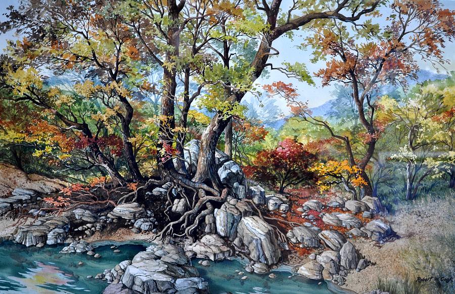 Roots Painting by Robert W Cook 