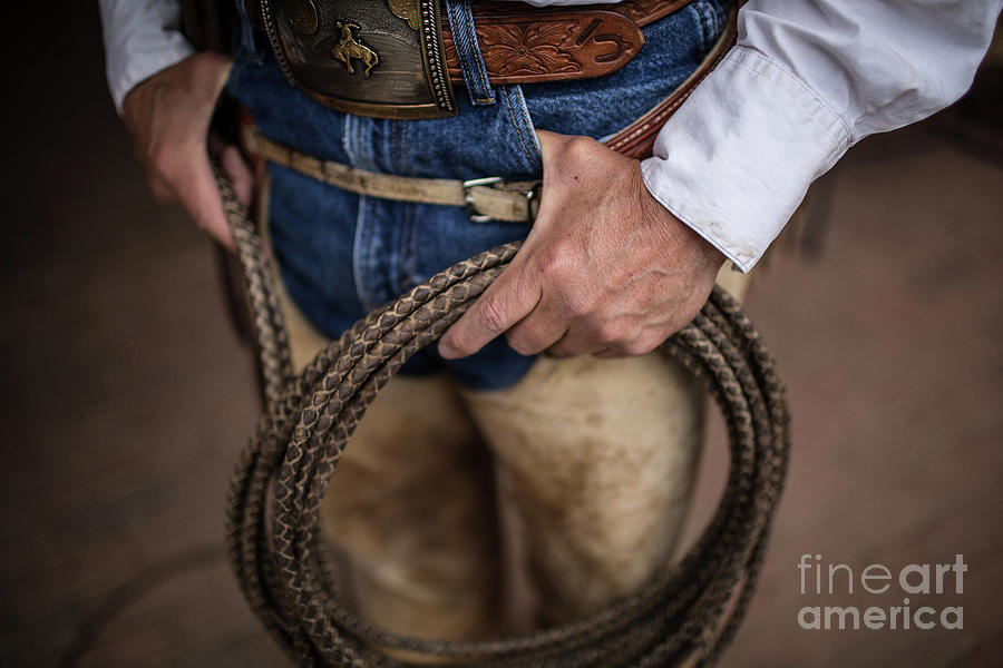 Rope and Belt Photograph by Patti Schulze