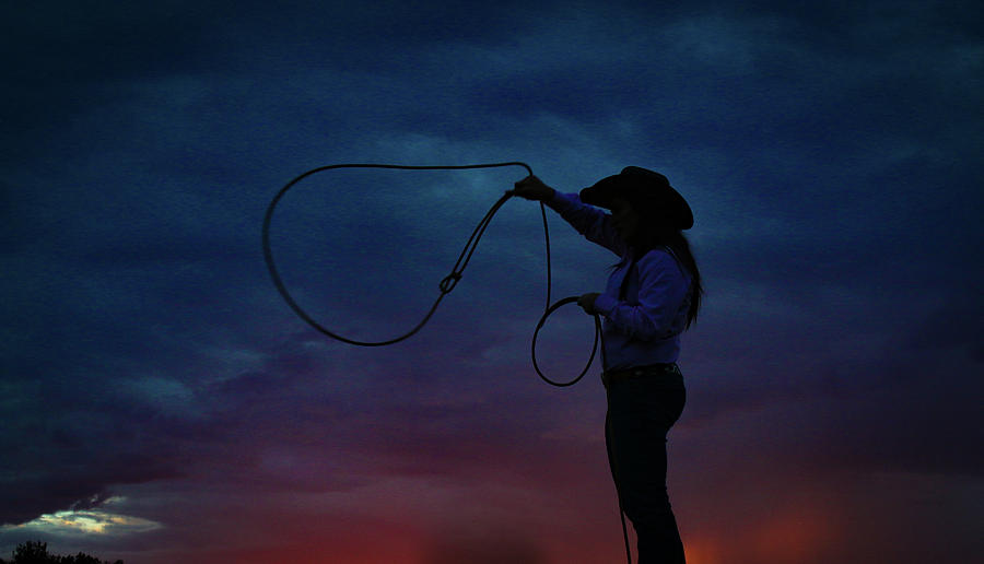 Sunset Photograph - Rope The Wind  by Laine Smith-MemoryLaine