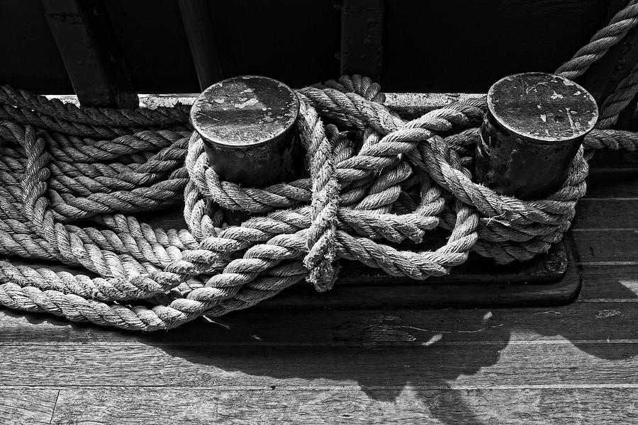 Rope Ties - 365-162 Photograph by Inge Riis McDonald