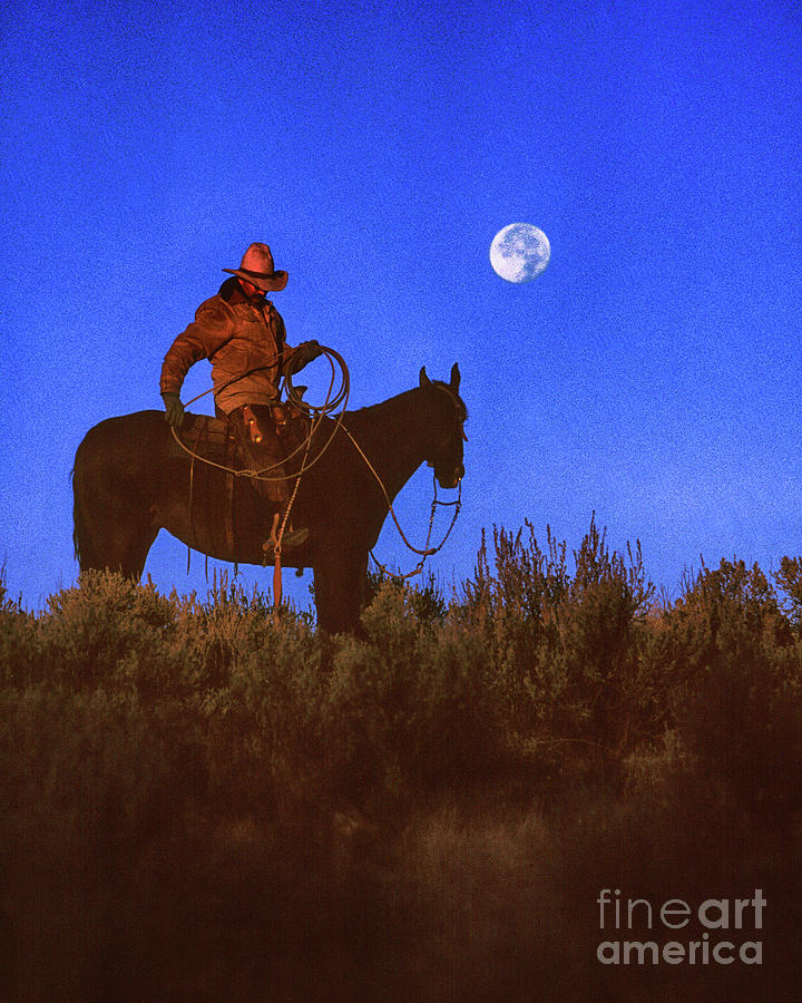 Roped The Moon Photograph by Don Schimmel - Pixels