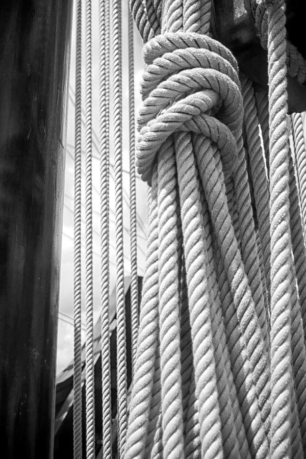 Ropes From the Past Photograph by Bob Decker