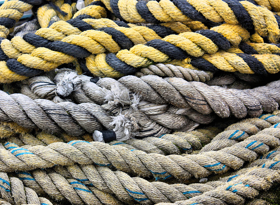 Ropes Photograph by Kristin Elmquist