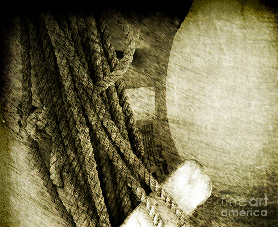 Ropes Photograph by Susanne Van Hulst