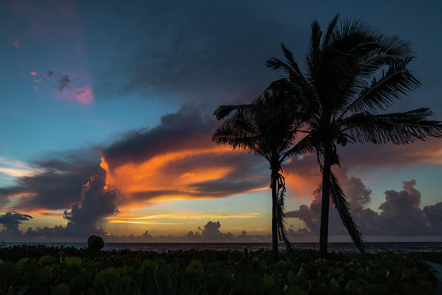 Ropey Storm Sunrise Delray Beach Florida Photograph by Lawrence S Richardson Jr