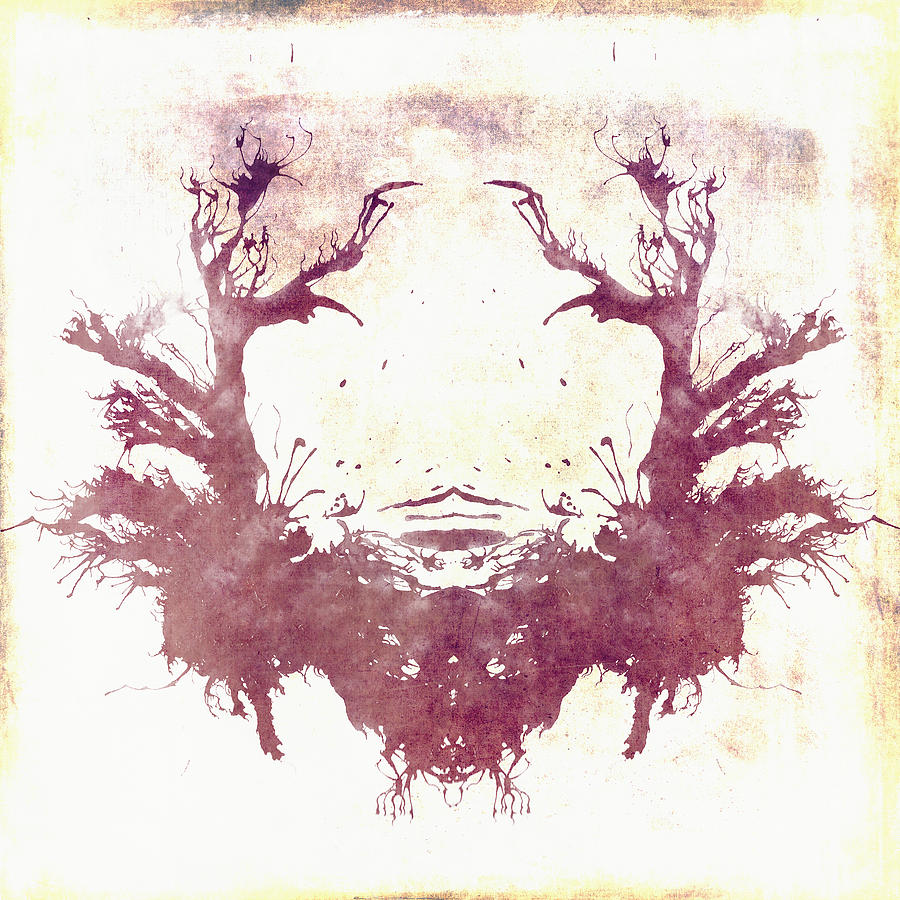 Brandi Fitzgerald Digital Art - Rorschach Vi by Brandi Fitzgerald Brandi Fitzgerald Digital Art - Rorschach Vi by Brandi Fitzgerald